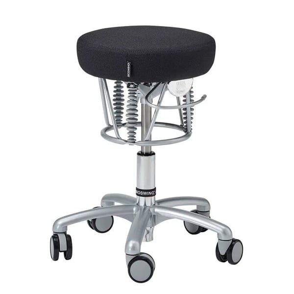 BIOSWING ® Foxter Stool: A cushioned swing seat specially designed for therapists